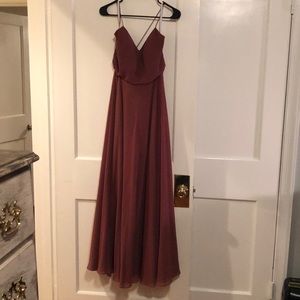 Jenny Yoo collection dress in cinnamon rose